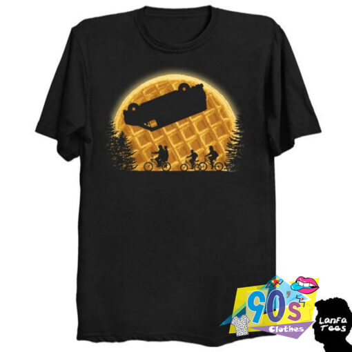 Funny Waffle Moon Stranger Things T Shirt.jpg