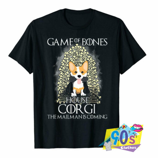 Game Of Bones House Corgi T shirt.jpg