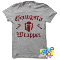 Gangsta Wrapper Christmas Funny T Shirt.jpg