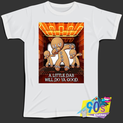 Ginger Bread Dabbing Funny Graphic T Shirt.jpg