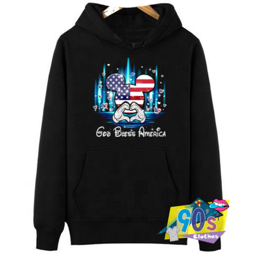 God Bless America Parody Mickey Mouse Disney Hoodie.jpg