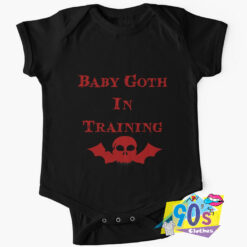 Goth In Training Graphic Baby Onesie.jpg