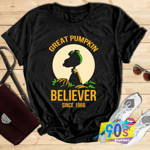 Great pumpkin believer since 1966 T shirt.jpg