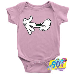 Hands Rolling Blunt Baby Onesie.jpg