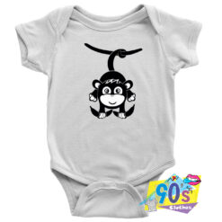 Hanging Monkey Bananas Baby Onesie.jpg