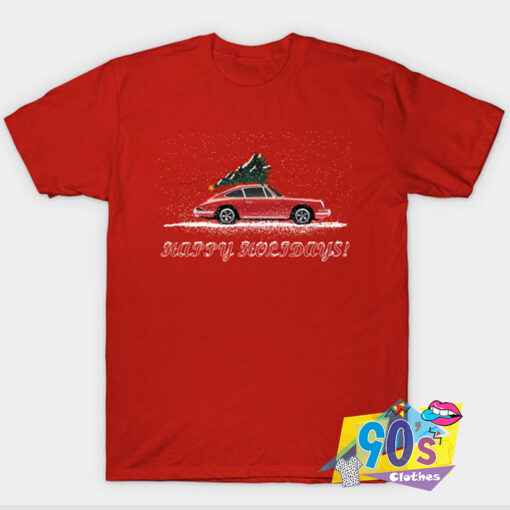 Happy Holiday Christmas 911 T Shirt.jpg