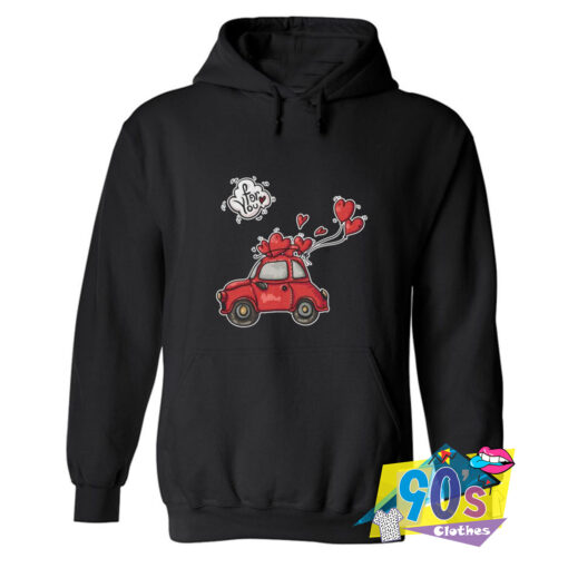 Happy Valentines Day Car Love Hoodie.jpg