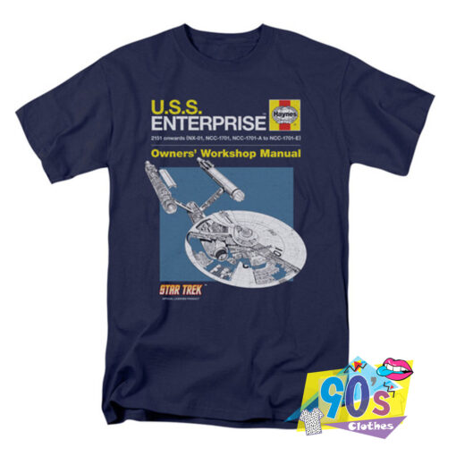 Haynes Enterprise Owners Manual Star Trek Movie T Shirt.jpg