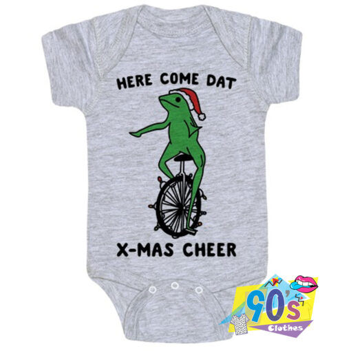 Here Come Dat X mas Cheer Baby Onesie.jpg