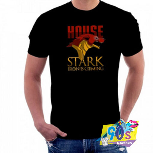 House Stark Is Coming Iron Man T shirt.jpg