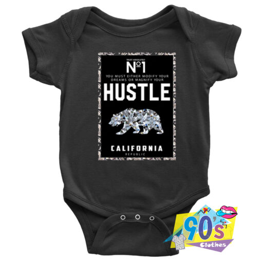 Hustle California Baby Onesie.jpg