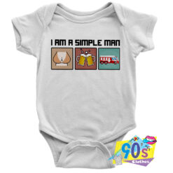 I Am A Simple Man Beer Baby Onesie.jpg