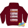 I Drink Beer Text Hoodie.jpg