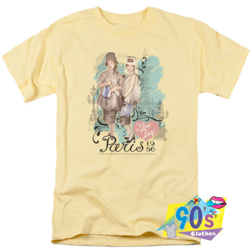 I Love Lucy Paris Graphic T Shirt.jpg