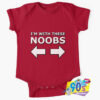 Im With These Noobs Baby Onesie.jpg