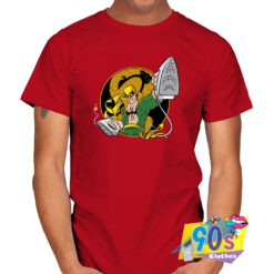 Ironing Fist Superhero Graphic T Shirt.jpg