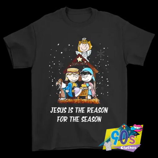 Jesus Is The Reason For The Season Snoopy T Shirt.jpg