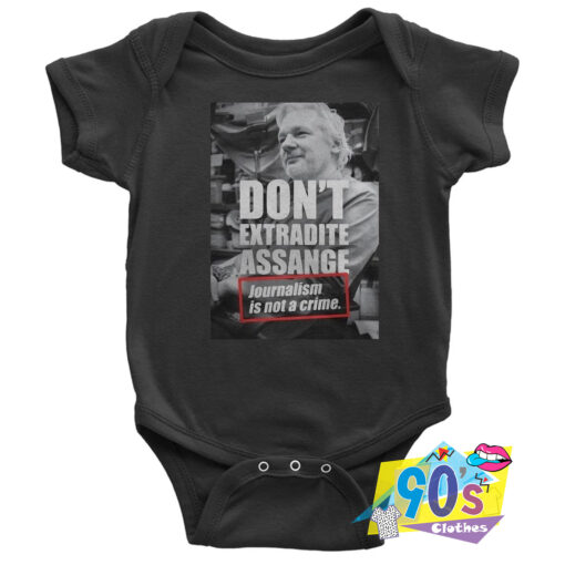 Julian Assange Dont Extradite Baby Onesie.jpg