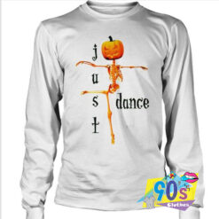 Just Dance Halloween Skeleton Pumpkin Sweatshirt.jpg