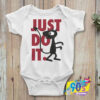 Just Do It Text Funny Baby Onesie.jpg