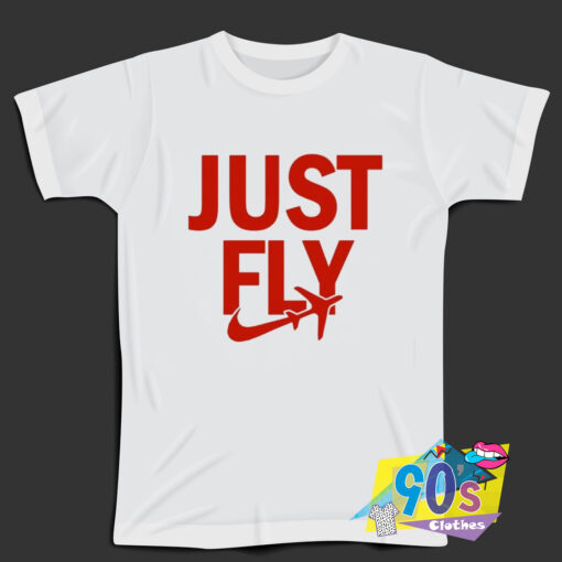 Just Fly Thug Life Hip Hop Rap T Shirt.jpg