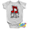 Keith Haring Music Abstract Graphic Baby Onesie.jpg