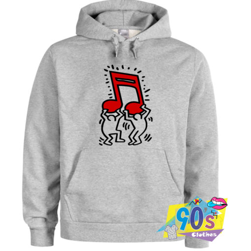 Keith Haring Music Pop Art Hoodie.jpg