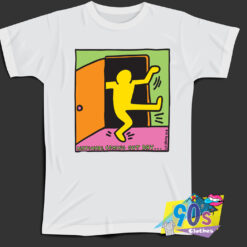 Keith Haring National Coming Out Day Custom Graphic T Shirt.jpg