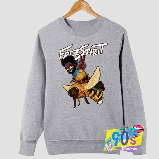 Khalid Free Spirit Bee Sweatshirt.jpg