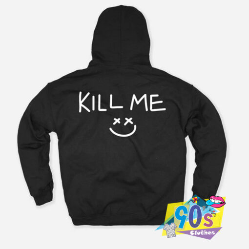 Kill Me Text Costume Hoodie.jpg