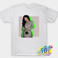 Kylie Jenner. Acid green. T Shirt.jpg