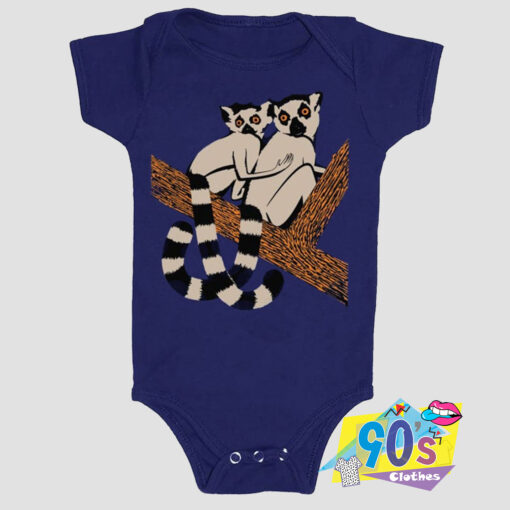 Lemurs One Piece Baby Onesie.jpg