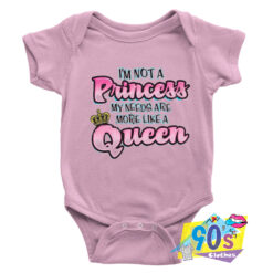 Like A Queen Baby Onesie.jpg