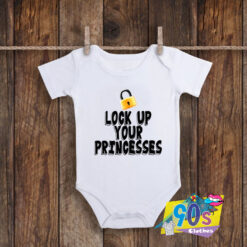 Lock Up Your Princesses Baby Onesie.jpg
