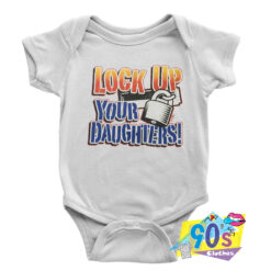 Lockup Your Daughter Baby Onesie.jpg