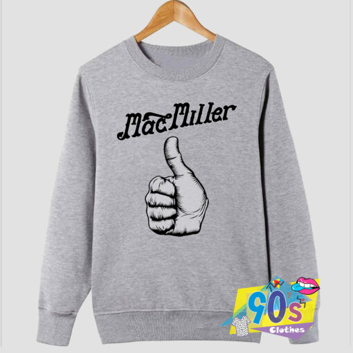 Mac Miller Thumbs Up Symbol Sweatshirt.jpg