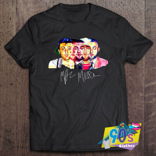 Mac Miller Watercolor Design T Shirt.jpg