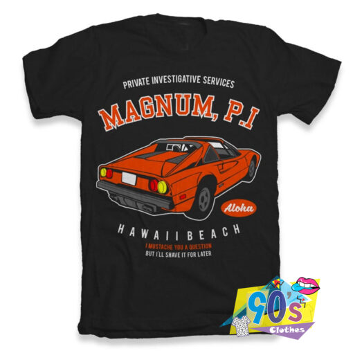 Magnum P.I Hawaii Beach T Shirt.jpg