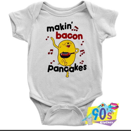 Makin Bacon Pancakes Cooking Baby Onesie.jpg