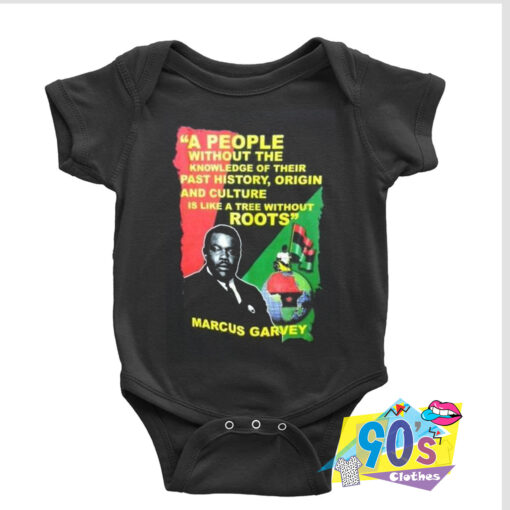 Marcus Garvey Knowledge Quote Baby Onesie.jpg