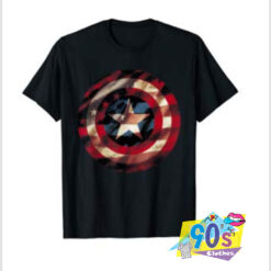 Marvel Captain America Avengers Shield Flag T shirt.jpg
