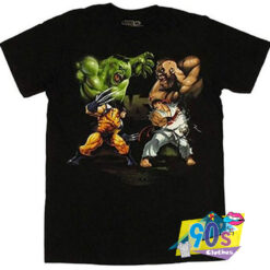 Marvel Vs Capcom And David Vs Goliath T shirt.jpg