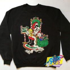 Meet Santa Looney Tunes Christmas Sweatshirt.jpg