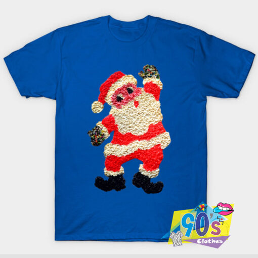 Melted Plastic Santa Claus T Shirt.jpg