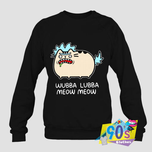 Meow Meow Rick And Morty Sweatshirt.jpg