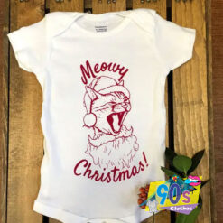 Meowy Cat Christmas Baby Onesie.jpg