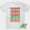 Merry Christmas kiss My ass T Shirt.jpg