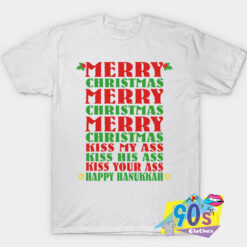 Merry Christmas kiss My ass T Shirt.jpg