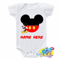 Mickey Mouse Funny Character Baby Onesie.jpg