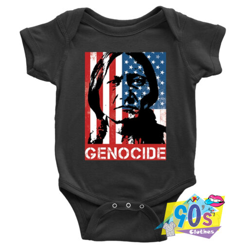 Native American Genocid Quote Baby Onesie.jpg